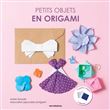 Petits objets en origami