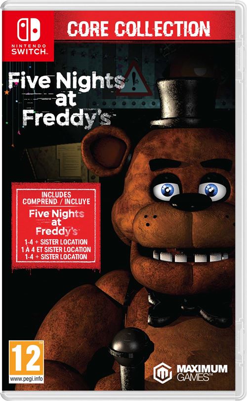 Five Nights at Freddy’s : Core Collection Nintendo Switch État correct - Just for Games reconditionné disponible sur Fnac