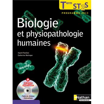 Biologie Et Physiopathologie Humaines Tle St2s Livre De L Eleve Livre De L Eleve Livre Cd Ingrid Fanchon Catherine Malingue Achat Livre Fnac