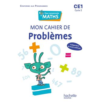 Pour comprendre les maths CE1 - Cahier de problèmes