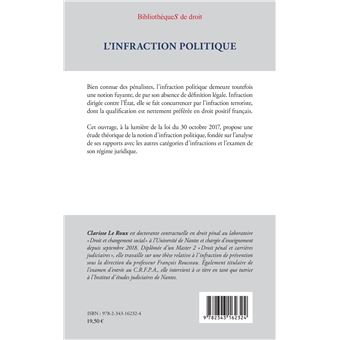 L'infraction politique