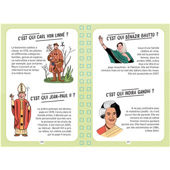 Les personnages célèbres