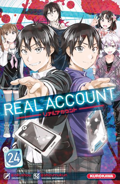 Real Account Tome 24 Real Account Okusho Shizumu Watanabe Satoko Fujimoto Broche Achat Livre Ou Ebook Fnac