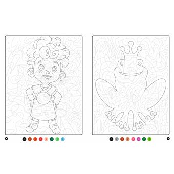 DISNEY PRINCESSES - Coloriages Magiques - Trompe l'oeil