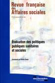 Evaluation des politiques publiques sanitaires et sociales (n.1-2/2010)