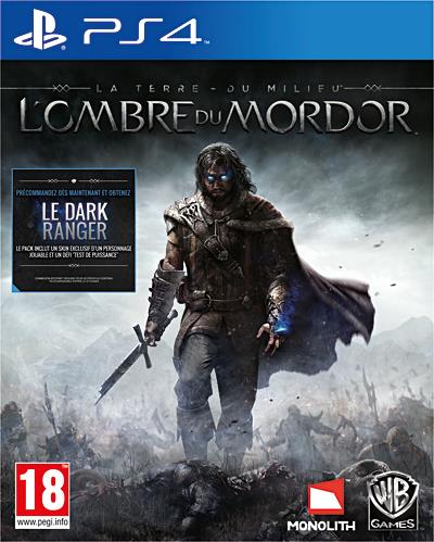 La Terre du Milieu L'ombre du Mordor PS4