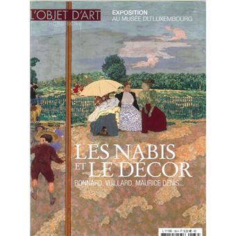 L'objet d'Art HS N°136 Les Nabis et le décor  - mars 2019