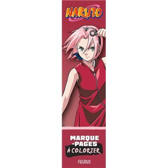 Marque-pages à colorier Naruto   Édition Sakura
