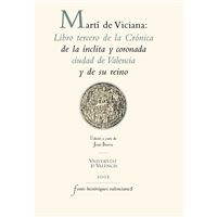 Martí de Viciana: Libro tercero de la Crónica de la ínclita y coronada ciudad de Valencia y de su reino