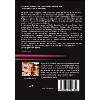 Une Vie, ma Vie, mon parcours