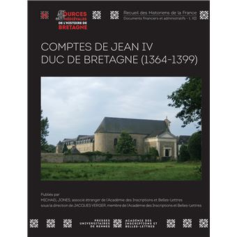 Comptes de Jean IV, duc de Bretagne