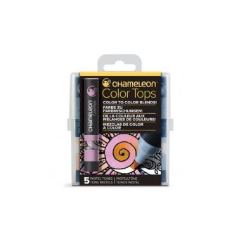 Set de 5 embouts d'encre Chameleon Tons pastels