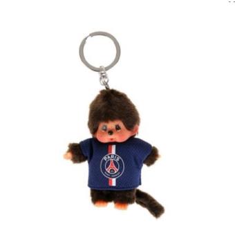 Porte-clés Kiki Paris Saint-Germain – 9 Cm – Sekiguchi Monchhichi (Made In Paris/Chine)