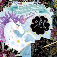 Cartes à gratter brillantes