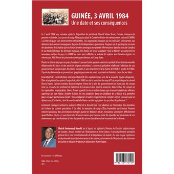 Guinée, 3 avril 1984