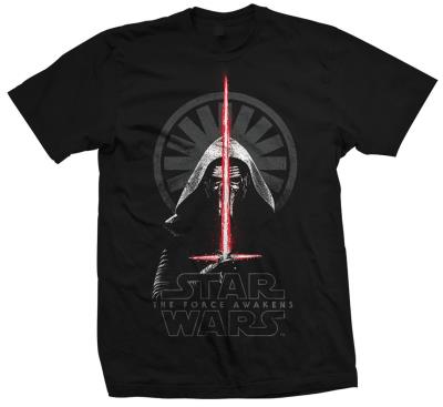 Tee-shirt Star wars Ep7 Kylo Shadow black taille XXL