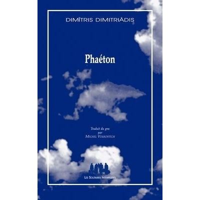 Phaéton - Dimitris Dimitriadis - broché