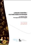 Langues chantées - Cultures mises en musique