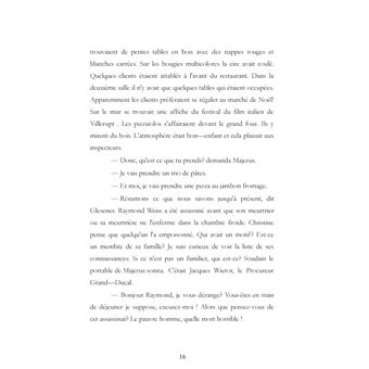 Meurtres à la carte