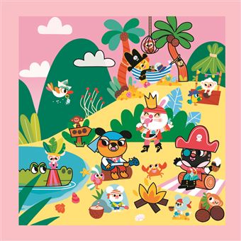 Pinceau magique - Animaux pirates