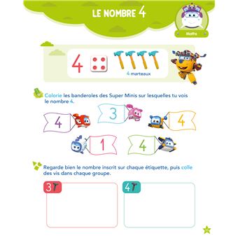 Super Wings - Mon année de Petite Section (3-4 ans)