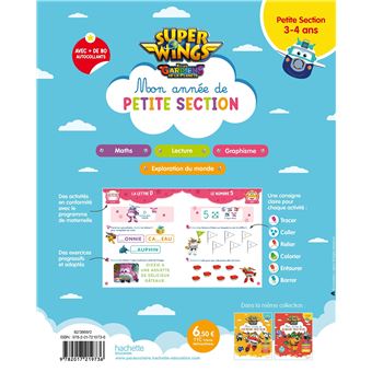 Super Wings - Mon année de Petite Section (3-4 ans)
