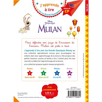 Disney - Mulan CP niveau 1