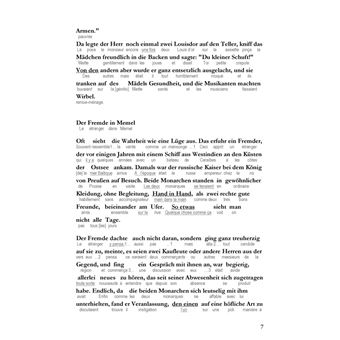 Der listige Kaufmann / Le marchand rusé