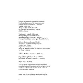 Der listige Kaufmann / Le marchand rusé