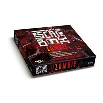 Escape Box Zombie - Escape game adulte de 3 à 6 joueurs - Dès 14