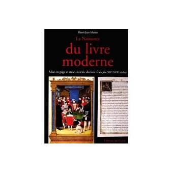 La naissance du livre moderne  Mise en page et mise en 