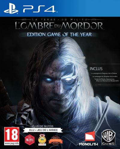 La terre du milieu l ombre du mordor goty ps4