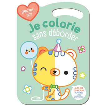 Je colorie sans déborder - le chat