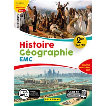 Histoire Géographie EMC 2de Bac Pro (2019) - Pochette élève