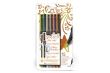 6 Stylos Chameleon Pointe extra fine couleurs de la nature