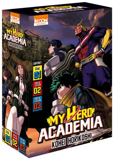 Coffret Manga My Héro Academia - Rare à saisir