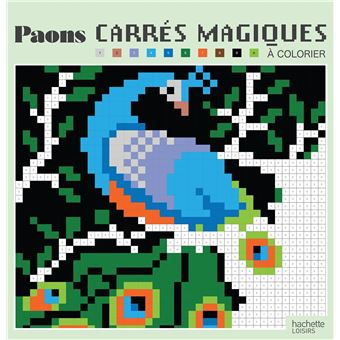 Carrés magiques Paons