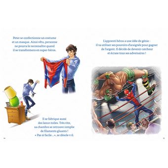 SPIDER-MAN - 5 Minutes pour s'endormir - Héros contre Vilains - Marvel