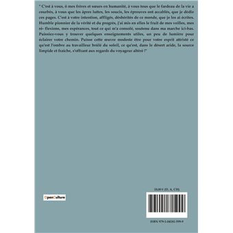 Le pourquoi de la vie