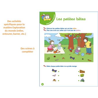 T'choupi Mon achier ardoise : Ma moyenne section