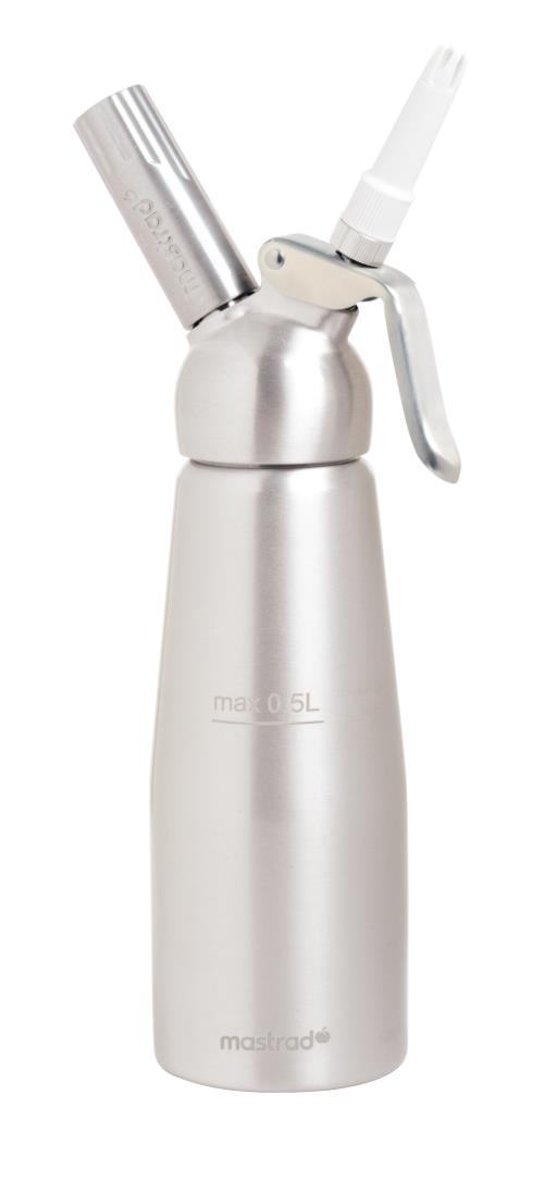 Siphon Mastrad F49314 Chaud et Froid 0,5 L Gris