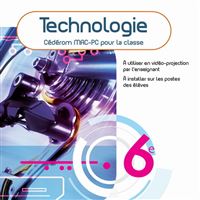 Technologie 6e Cédérom Classe