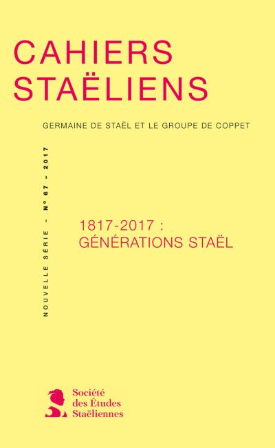 1817-2017 : Générations Staël