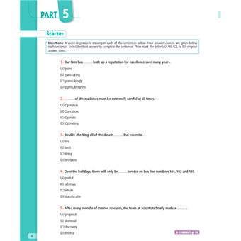 Les Tests TOEIC corrigés 2023