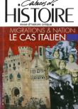 Migrations et nation Le cas italien