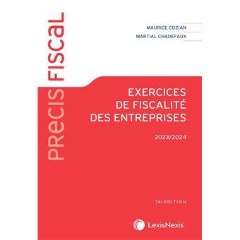 Exercices de fiscalité des entreprises