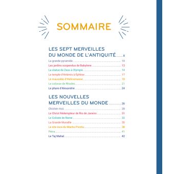 Les merveilles du monde