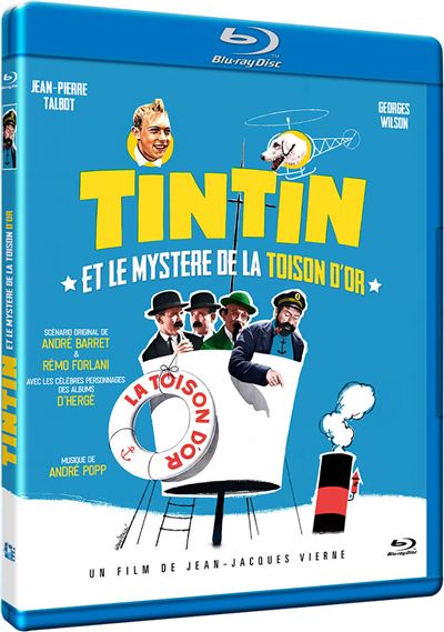 Tintin et le mystère de la toison d'or Blu-ray