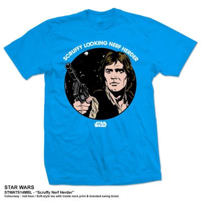 Tee-Shirt Star Wars Scruffy Nerd Herder Taille Large