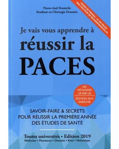 Je vais vous apprendre à réussir la PACES
